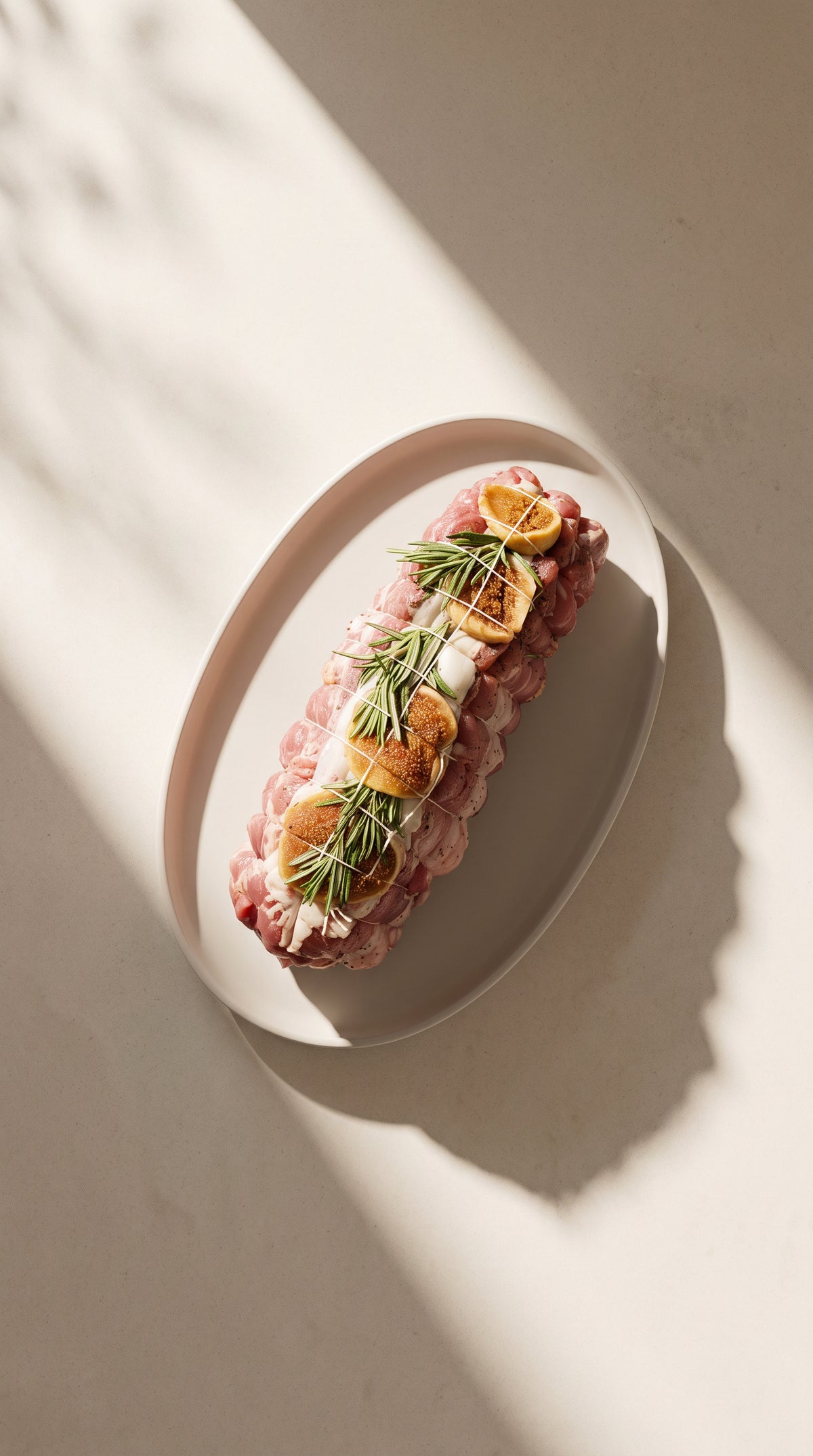 Filetto di suino lardo e fichi secchi