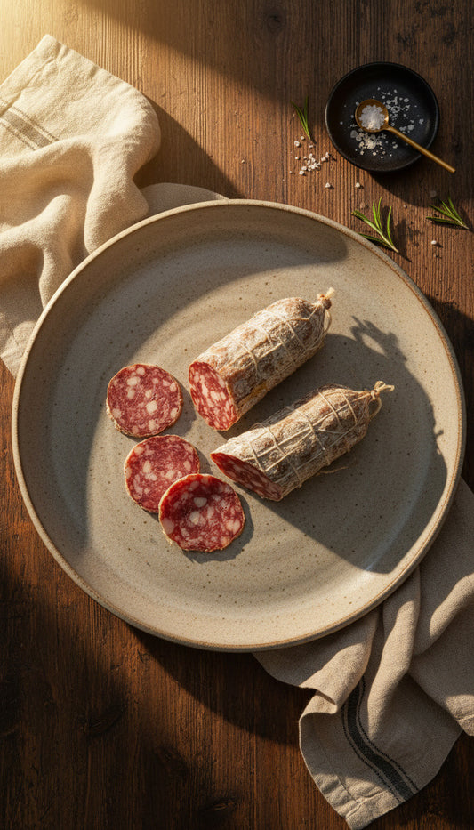 Salame al Branzi premiato Gambero Rosso