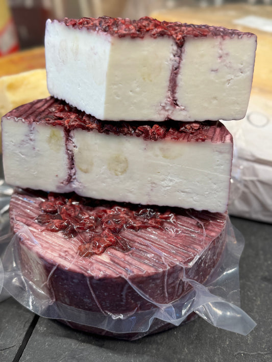 Formagella capra Gamba mirtilli e grappa